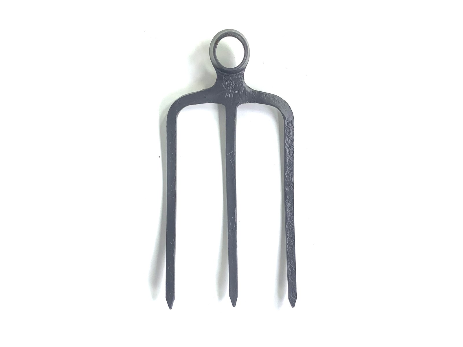 Forged three-tine fork head